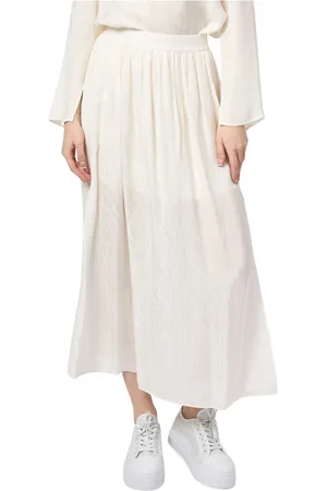 Armani Exchange Dames, Rokken, Wit, Maat: XS Voile
