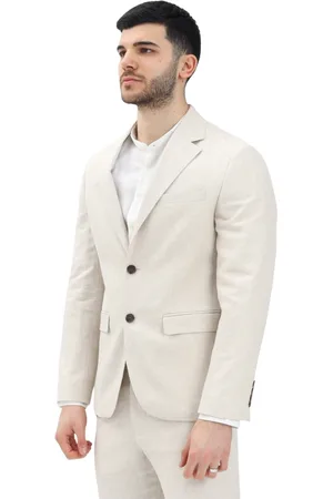 SELECTED Heren, Jassen, , Maat: XL Linnen