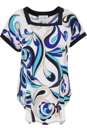 Joseph Ribkoff Dames, Blouses & Shirts, Blauw, Maat: 3XL