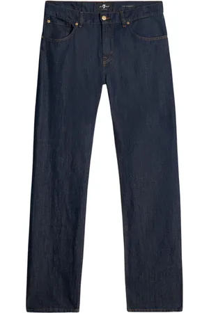 7 for all Mankind Heren, Jeans, Blauw, Maat: W36 Denim