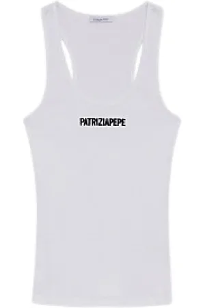 Patrizia Pepe Dames, Tops, Wit, Maat: M