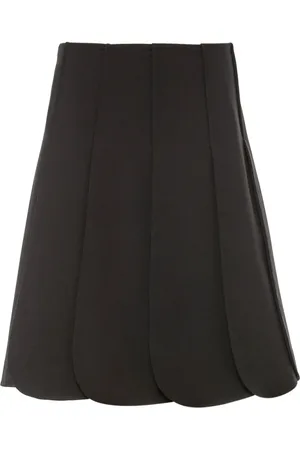 VALENTINO GARAVANI Dames, Rokken, Zwart, Maat: XS Leer