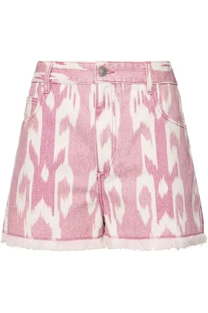 Isabel Marant Dames, Korte broeken, Roze, Maat: 2XS Katoen