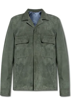 Paul Smith Heren, Jassen, Groen, Maat: XL Leer