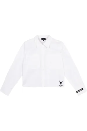 Alix the label Dames, Blouses & Shirts, Wit, Maat: S