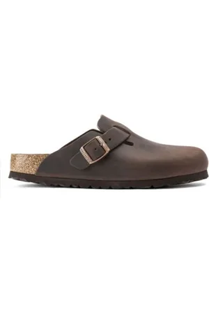 Birkenstock Heren, Schoenen, Bruin, Maat: 37 EU Leer