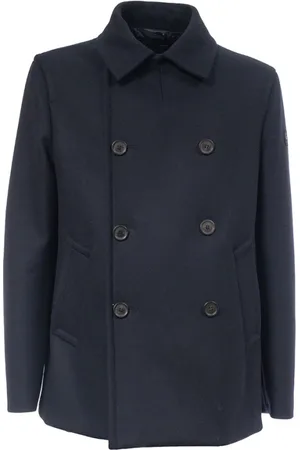Paul & Shark Heren, Mantels, Blauw, Maat: 5XL Wol