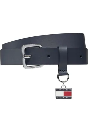 Tommy Hilfiger Dames, Accessoires, Blauw, Maat: 80 CM Leer