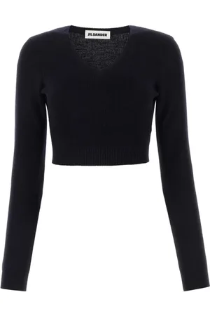 Jil Sander Dames, Truien, Blauw, Maat: S Wol