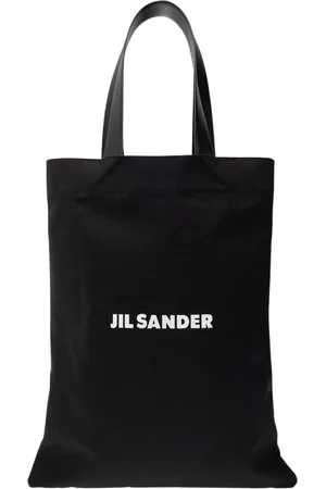 Jil Sander Heren, Tassen, Zwart, Maat: ONE Size Katoen