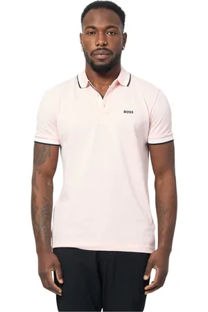 HUGO BOSS Heren, Tops, Roze, Maat: L Katoen