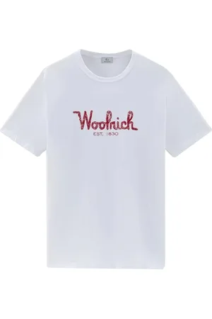 Woolrich Heren, Tops, Wit, Maat: XL Katoen