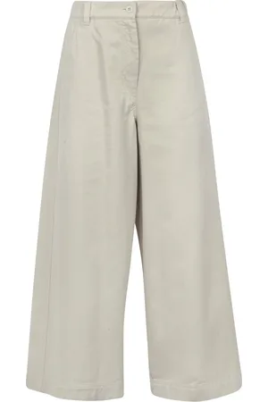 Max Mara Dames, Broeken, , Maat: XS Katoen