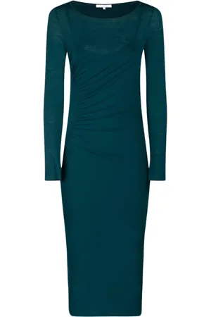 Patrizia Pepe Dames, Jurken, Blauw, Maat: XS Acryl