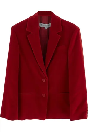 J.W.Anderson Dames, Jassen, Rood, Maat: 2XS Velours