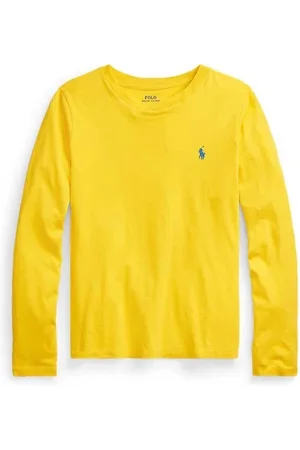 Ralph Lauren Dames, Tops, Geel, Maat: S