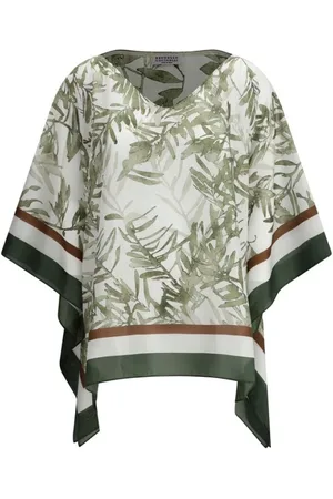 Brunello Cucinelli Dames, Jassen, Veelkleurig, Maat: L Zijde
