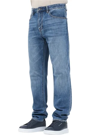 Armani Exchange Heren, Jeans, Blauw, Maat: W36 Denim