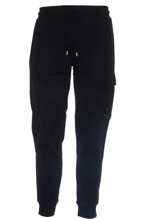 C.P. Company Heren, Broeken, Zwart, Maat: L Fleece
