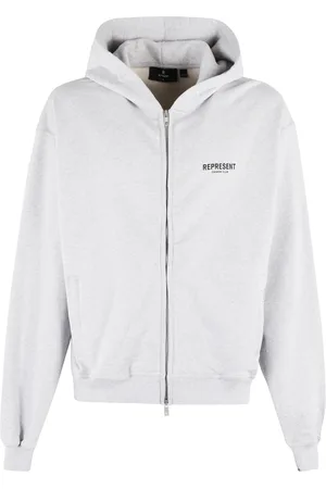 Represent Heren, Sweatshirts & Hoodies, Grijs, Maat: S Katoen