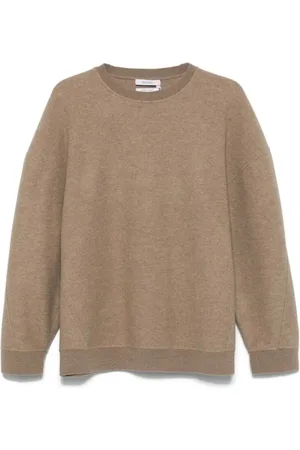 Max Mara Dames, Truien, Bruin, Maat: M Wol