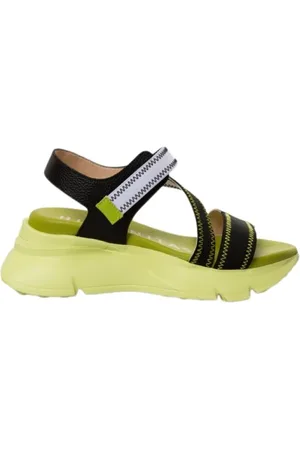 Hispanitas Dames, Schoenen, Groen, Maat: 39 EU Leer