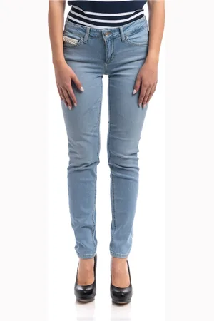 Liu Jo Dames, Jeans, Blauw, Maat: W30 Katoen