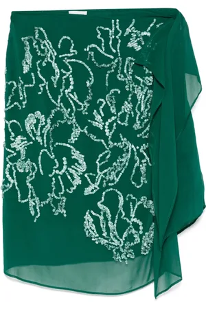 DRIES VAN NOTEN Dames, Rokken, Groen, Maat: M Zijde