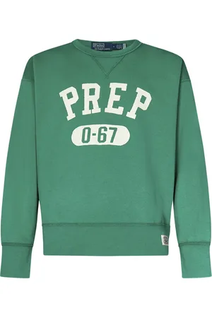 Ralph Lauren Heren, Sweatshirts & Hoodies, Groen, Maat: XL Katoen