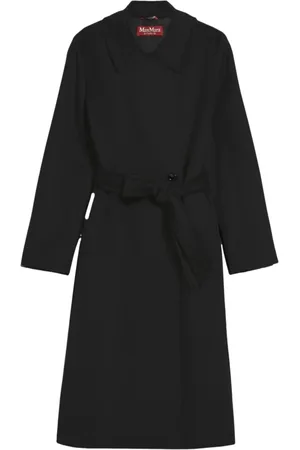 Max Mara Dames, Mantels, Zwart, Maat: XS