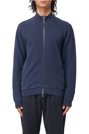 Paul & Shark Heren, Sweatshirts & Hoodies, Blauw, Maat: M Katoen