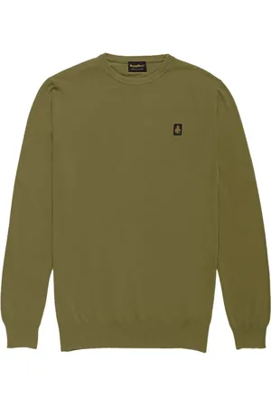 RefrigiWear Heren, Truien, Groen, Maat: 2XL Katoen