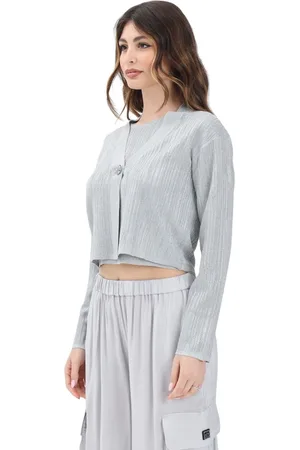 Armani Exchange Dames, Truien, Grijs, Maat: L