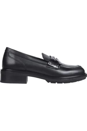 Tommy Hilfiger Dames, Schoenen, Zwart, Maat: 40 EU Leer