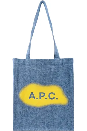 A.P.C. Dames, Tassen, Blauw, Maat: ONE Size Katoen