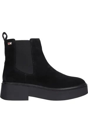 Tommy Hilfiger Dames, Schoenen, Zwart, Maat: 38 EU Suède