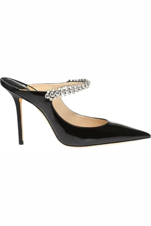 Jimmy Choo Dames, Schoenen, Zwart, Maat: 38 1/2 EU Leer