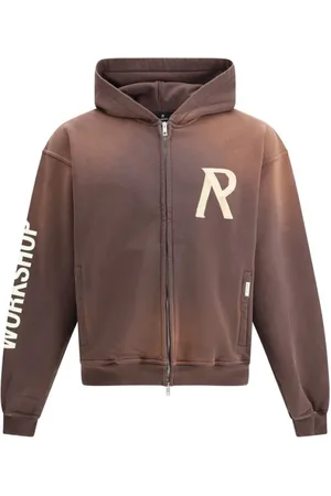 Represent Heren, Sweatshirts & Hoodies, Bruin, Maat: XL Katoen