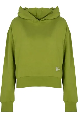 Patrizia Pepe Dames, Sweatshirts & Hoodies, Groen, Maat: XS Katoen