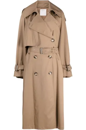 Sportmax Dames, Mantels, Bruin, Maat: M