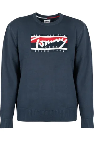 Tommy Hilfiger Heren, Sweatshirts & Hoodies, Blauw, Maat: S Acryl