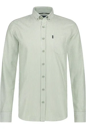 State of art Heren, Overhemden, Groen, Maat: 3XL Katoen