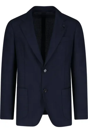 LARDINI Heren, Jassen, Blauw, Maat: M