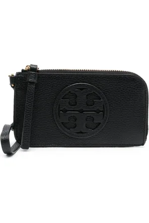 Tory Burch Dames, Accessoires, Zwart, Maat: ONE Size Leer