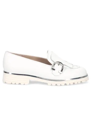 SANGIORGIO Dames, Schoenen, Wit, Maat: 37 EU Leer