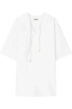 AERON Dames, Blouses & Shirts, Wit, Maat: S