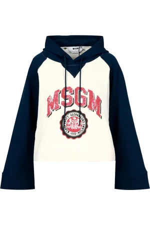 Msgm Dames, Sweatshirts & Hoodies, Veelkleurig, Maat: XS Katoen