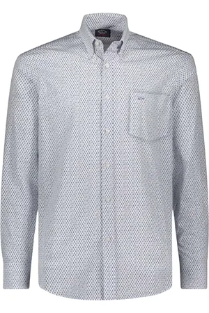 Paul & Shark Heren, Overhemden, Blauw, Maat: L Katoen