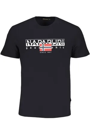 Napapijri Heren, Tops, Zwart, Maat: S Katoen