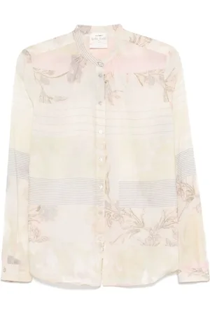 FORTE FORTE Dames, Blouses & Shirts, Veelkleurig, Maat: XS Katoen